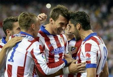 马德里竞技图片,激情燃烧的绿茵战场